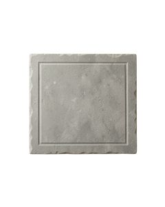 Slate Brook Uninstalled Square Decorative Tile - Gray (synthetic illustration; no displayed measurements)