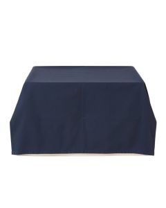 Ash Brook Flat Bed Sheet - Navy