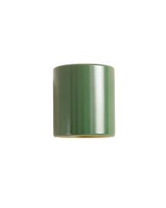 Holly Dale Wall Sconce Mounted On A Plain Wall - Green
