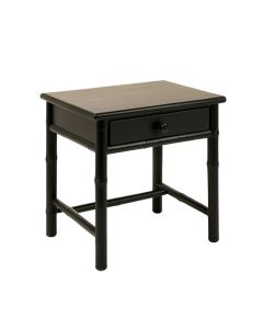 Ash Bridge Side Table - Black (synthetic illustration; no displayed measurements)