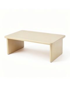 Harbor Bridge Desktop Monitor Riser - Beige (synthetic illustration; no displayed measurements)