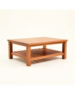 Rowan Falls Coffee Table - Terracotta (synthetic illustration; no displayed measurements)
