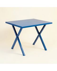 Aspen Bridge Patio Table - Blue (synthetic illustration; no displayed measurements)