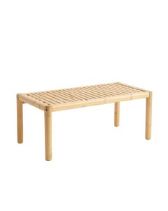 Summit Bluff Indoor Bench - Beige (synthetic illustration; no displayed measurements)