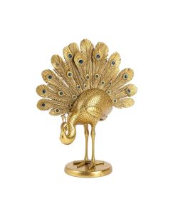 Peacock Sculpture (synthetic illustration; no displayed measurements)
