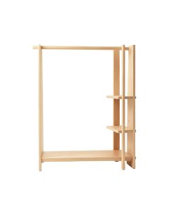 Wren Bluff Empty Garment Rack - Beige