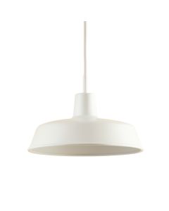 Hill Arc Pendant Light Suspended From One Plain Cable