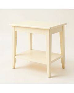 Ash Falls Side Table - Cream (synthetic illustration; no displayed measurements)