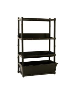 Lake Brook Empty Vertical Garden Frame - Black (synthetic illustration; no displayed measurements)