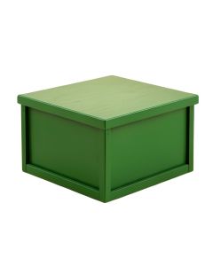 Alder Bluff Low Toy Storage Unit - Green (synthetic illustration; no displayed measurements)