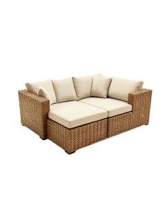 Almine Patio Sectional With Cushions (synthetic illustration; no displayed measurements)