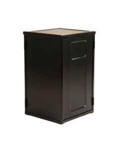 Cliff Bluff Closed Outdoor Storage Box - Black