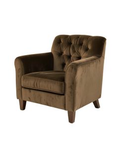 Marionville 29 '' Wide Tufted Velvet Armchair (synthetic illustration; no displayed measurements)