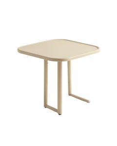 Dawn Bridge Compact Balcony Table - Beige (synthetic illustration; no displayed measurements)