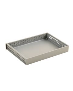 Cliff Branch Empty Under-Desk Cable Tray - Gray