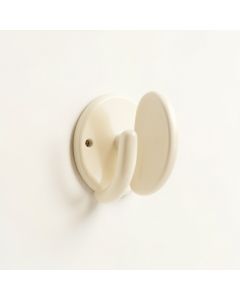 Aspen Canyon Wall-Mounted Robe Hook - Ivory (synthetic illustration; no displayed measurements)