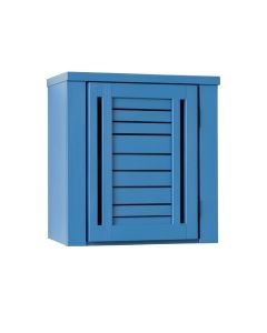 Shore Brook Wall-Mounted Entry Cabinet - Blue (synthetic illustration; no displayed measurements)