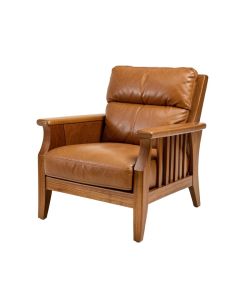 Aguilera 26 '' Wide Top Grain Leather Lounge Chair