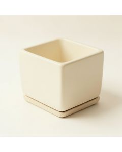 Birch Brook Empty Planter - Ivory (synthetic illustration; no displayed measurements)