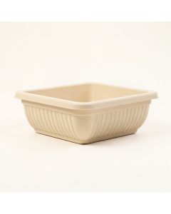 Field Bridge Empty Railing Planter With Integral Brackets - Beige (synthetic illustration; no displayed measurements)