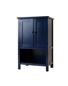Brook Brook Wall-Mounted Laundry Cabinet - Navy (synthetic illustration; no displayed measurements)