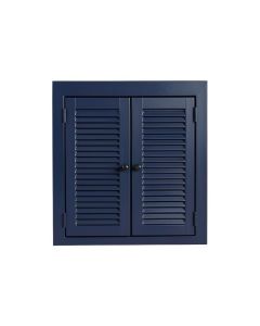 Willow Crossing Wall-Mounted Laundry Cabinet - Navy