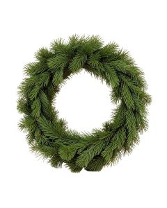 Canadian 12 '' Mini Pine Artificial Christmas Wreath With Unlit (synthetic illustration; no displayed measurements)