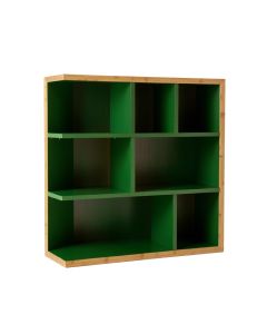 Willow Canyon Freestanding Bookcase - Green (synthetic illustration; no displayed measurements)