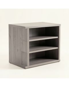 Maple Falls Desktop Shelving Unit - Gray (synthetic illustration; no displayed measurements)