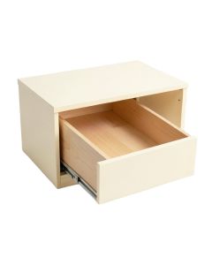 Dawn Fold Under-Desk Drawer Unit - Cream (synthetic illustration; no displayed measurements)