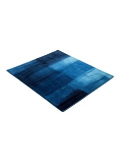 Modern Abstract Blue Ombre Abrash Runner