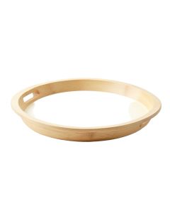 Vale Branch Serving Tray - Cream