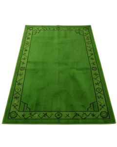 Elm Bluff Rectangular Area Rug - Green (synthetic illustration; no displayed measurements)