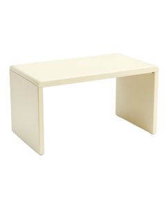 Cliff Brook Desktop Monitor Riser - Cream (synthetic illustration; no displayed measurements)