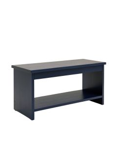 Olive Falls Indoor Bench - Navy (synthetic illustration; no displayed measurements)