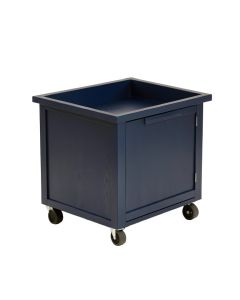 Elm Crest Empty Rolling Workshop Cart - Navy (synthetic illustration; no displayed measurements)