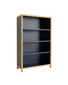 Heath Branch Freestanding Bookcase - Navy (synthetic illustration; no displayed measurements)