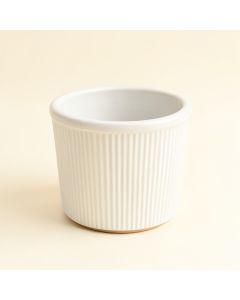 Wren Arc Empty Planter - White (synthetic illustration; no displayed measurements)