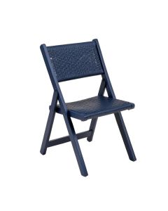Clay Crossing Folding Outdoor Chair - Navy