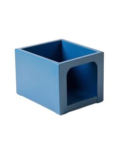Spruce Dale Empty Furniture-Style Litter Enclosure - Blue (synthetic illustration; no displayed measurements)