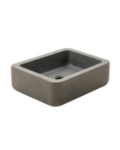 Vigo Matte Stone™ Rectangular Vessel Bathroom Sink