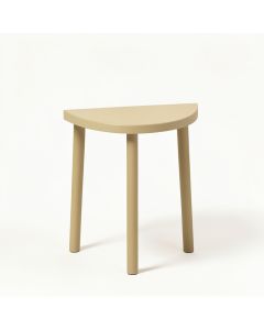Heath Bend Compact Balcony Table - Beige (synthetic illustration; no displayed measurements)