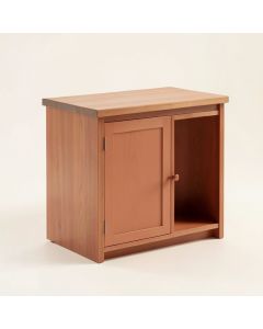 Birch Bridge Freestanding Laundry Folding Counter - Terracotta (synthetic illustration; no displayed measurements)