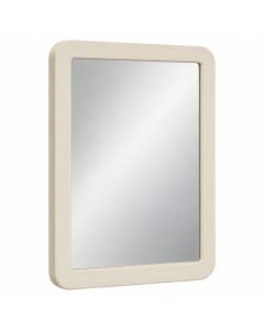 River Bend Framed Wall Mirror - Cream