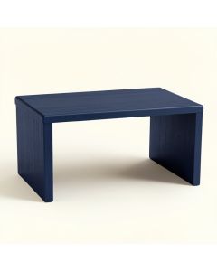 Dune Field Desktop Monitor Riser - Navy (synthetic illustration; no displayed measurements)