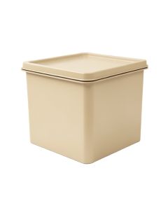 Ridge Crest Closed Outdoor Storage Box - Beige