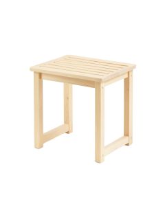 Bay Bend Compact Balcony Table - Ivory