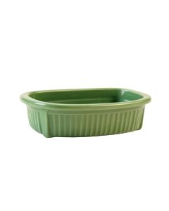 Harbor Brook Empty Railing Planter With Integral Brackets - Green (synthetic illustration; no displayed measurements)