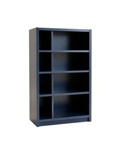 Clay Crest Freestanding Bookcase - Navy (synthetic illustration; no displayed measurements)