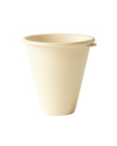 Moss Branch Empty Railing Planter With Integral Brackets - Ivory (synthetic illustration; no displayed measurements)
